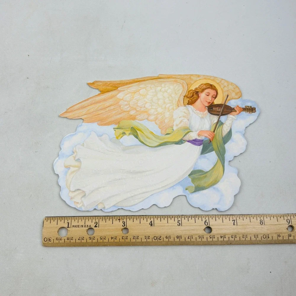 Hallmark Christmas Angel Chorus Violin‎ Robert Haas 36 Cards 38 Foil Envelopes